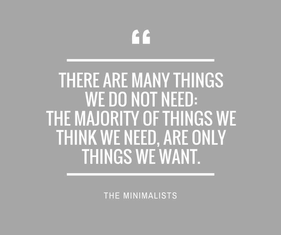 Minimalisme, waarom?